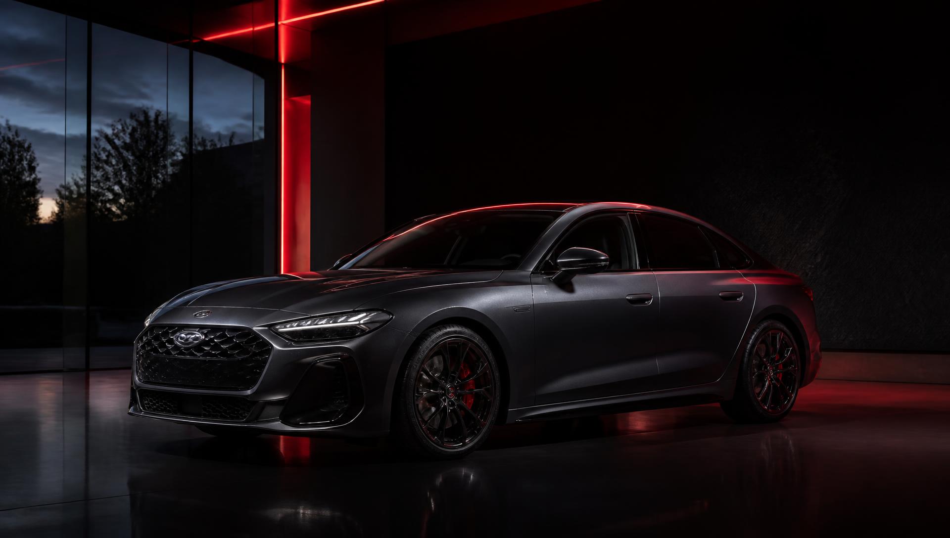 Performance sedan in the High Performance Automobiles showroom
